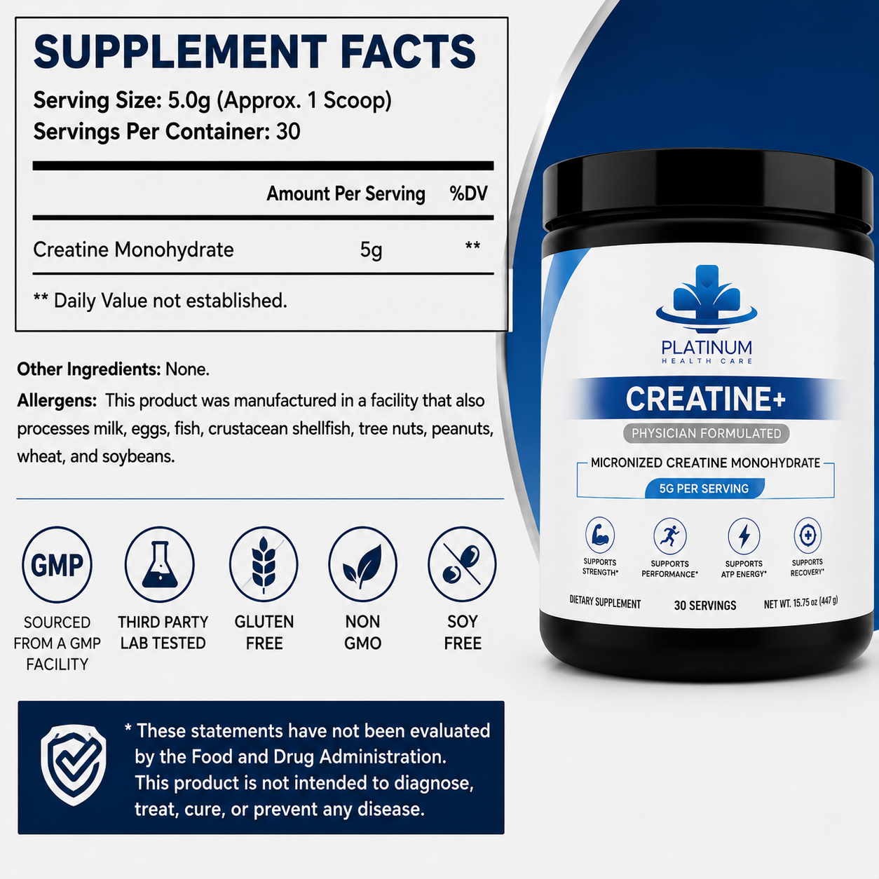 Platinum Health Care Creatine+